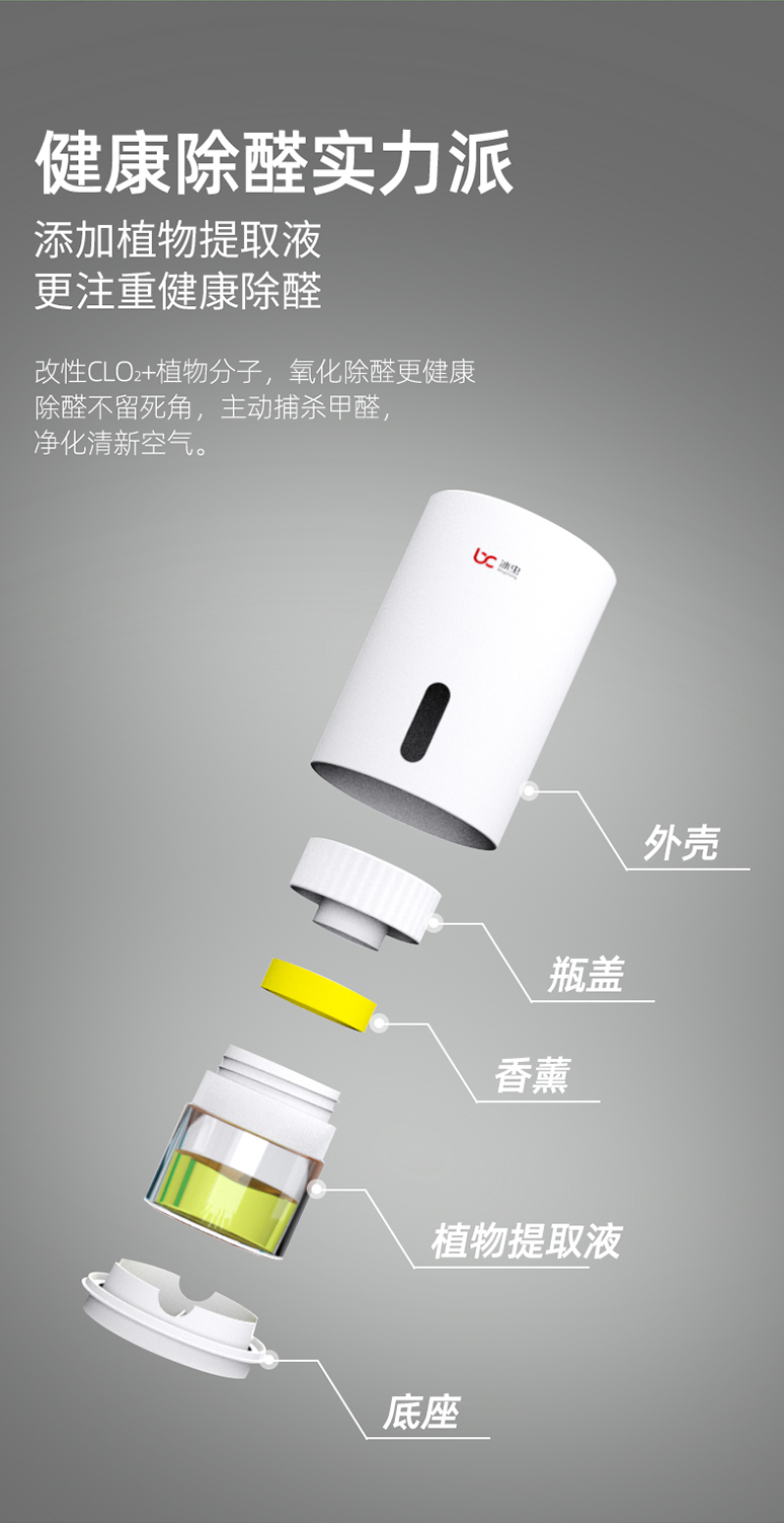冰虫PLM除甲醛神器（除醛小白）-健康除醛实力派