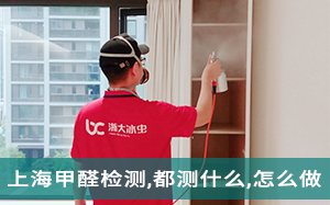 上海甲醛检测，都测什