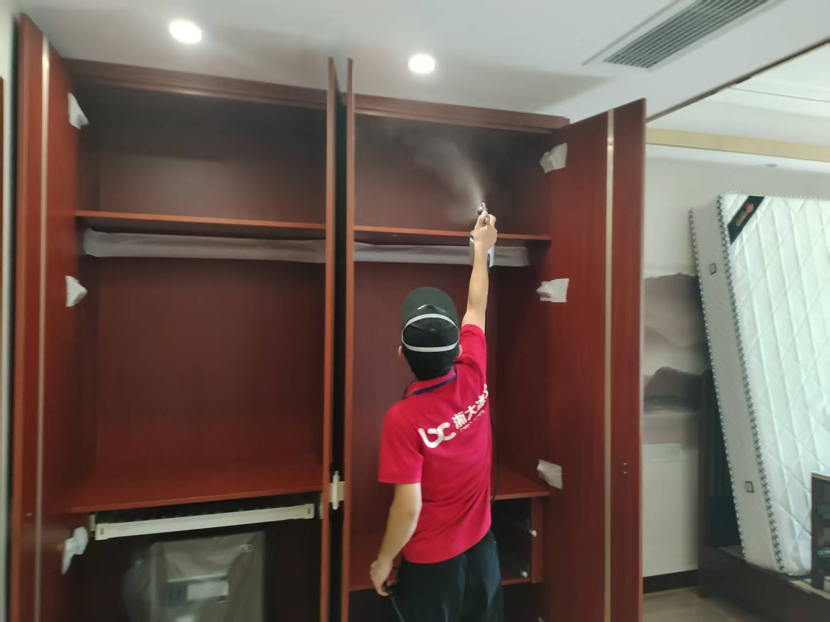 实测冰虫药剂对老榆木基底深度除异味